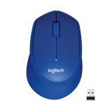 Logitech Wireless Mouse M330 Silent Plus Blue