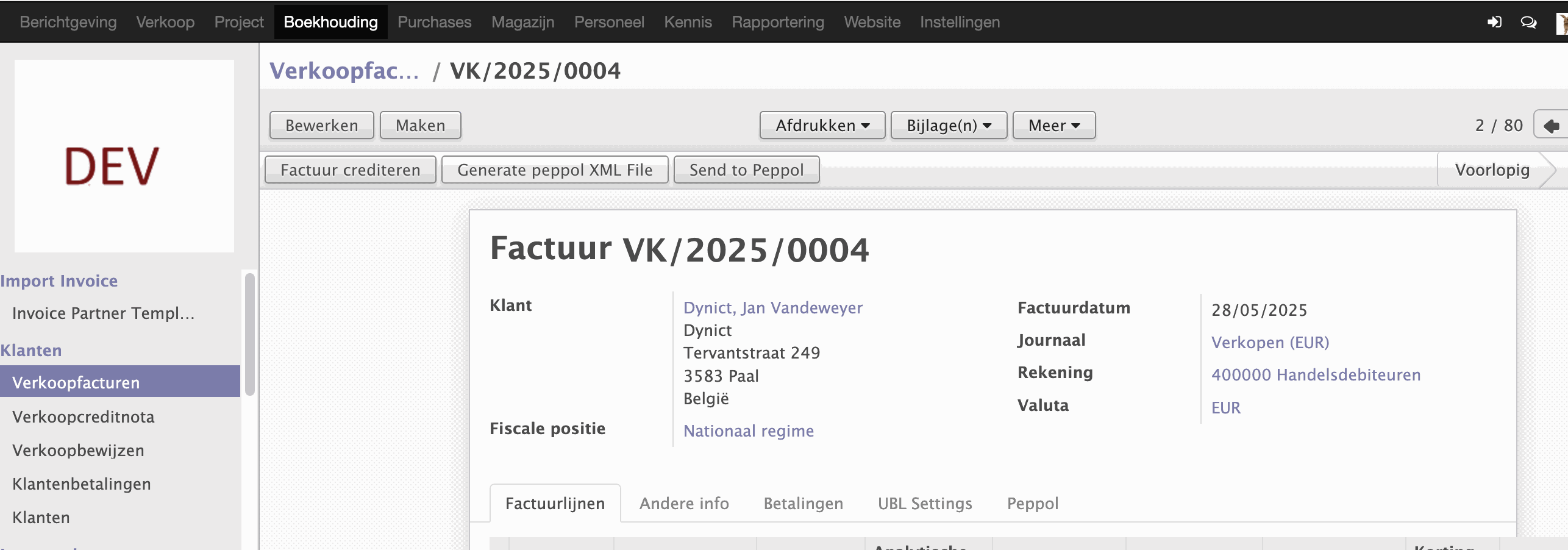 Odoo text and image block