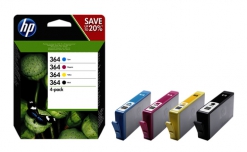 HP 364 INKTCARTRIDGE 4-PACK