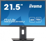 21,5" VA-panel, 1920x1080, 15cm height adj. stand, 250cd/m2, Speakers, HDMI, DisplayPort, 1ms, USB 2x2.0
