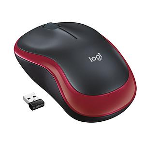 Logitech Wireless Mouse M185 Red EWR2 