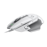 Logitech G502 X Bedrade Gaming Muis, LIGHTFORCE hybride, optisch-mechanische, primaire schakelaars, HERO 25K sensor, Wit