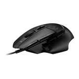 Logitech G502 X Bedrade Gaming Muis, LIGHTFORCE hybride, optisch-mechanische, primaire schakelaars, HERO 25K sensor, Zwart