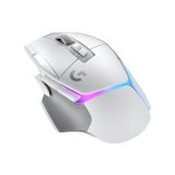 Logitech G502 X PLUS Draadloze RGB Gaming Muis, LIGHTFORCE hybride schakelaars, LIGHTSYNC RGB, HERO 25K sensor, Wit
