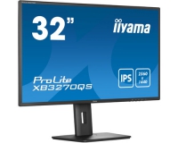 32  IPS-panel, 2560x1440, 250cd/m2, 4ms, Speakers, DisplayPort, HDMI, DVI, 15cm Height Adj. Stand