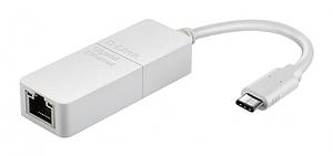 D-Link DUB-E130 - Network adapter - USB-C - Gigabit Ethernet x 1