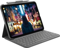 Logitech Slim Folio for iPad (10th gen & A16) - GREY - Azerty