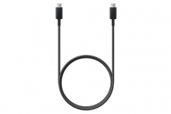 SUPER FAST CHARGING DATA CABLE USB-C TO USB-C - MAX 45W (5A) - ZWART