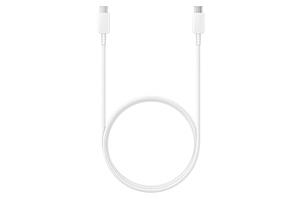 SUPER FAST CHARGING DATA CABLE USB-C TO USB-C - MAX 45W (5A) - WIT