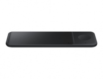 WIRELESS CHARGER TRIO - FAST 7.5W X2, 3.5WX1, - ZWART