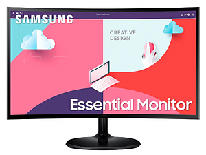 Samsung 24 inch FHD Curved VA Monitor 1920 x 1080, 4ms, VGA, HDMI