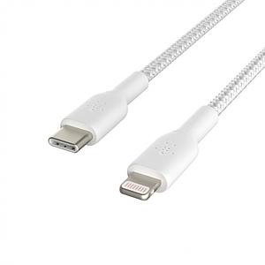 BELKIN Braided C-LTG 1M WHT