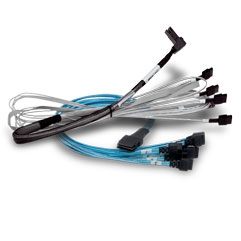 Cable x8 8654 2x4 8643 9402 BLK SAS 1M