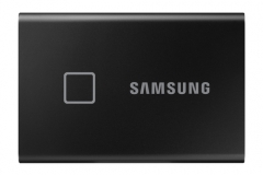 Samsung T7 Touch 500GB Portable SSD, Black