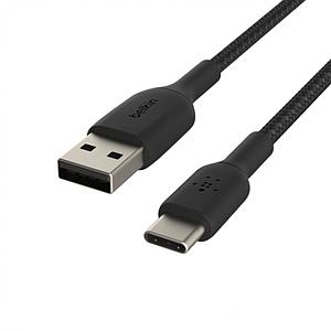 BELKIN Braided C-A 1M BLK
