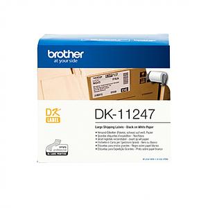 BROTHER DK Label Tape - Roll Adhesive Labels 103.6mm x 164.3mm 180 units / roll