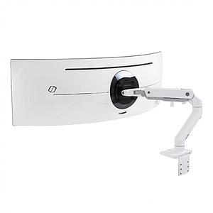 HX Desk Monitor Arm with HD Pivot White 45-647-216
