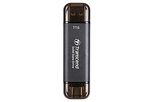 TRANSCEND ESD310C 1TB External SSD USB 10Gbps Type C/A
