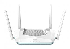 D-Link R32 EAGLE PRO AI Smart Router WiFi 6 with AX3200 speeds of up to 800 Mbps (2.4 GHz) or 2402 Mbps (5 GHz)