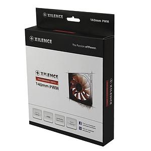 Xilence Fan Performance C PWM 140mm RED with Black Flame XF051