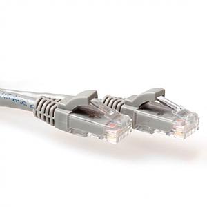 ACT GRIJZE 3 METER U/UTP CAT6 PATCHKABEL