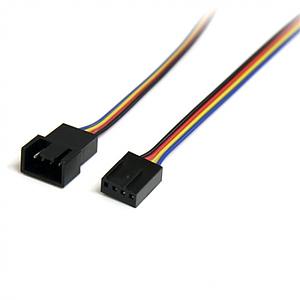 12in 4 Pin Fan Power Extension Cable FAN4EXT12
