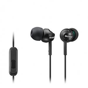 SONY IN EAR MDR-EX110AP ZWART