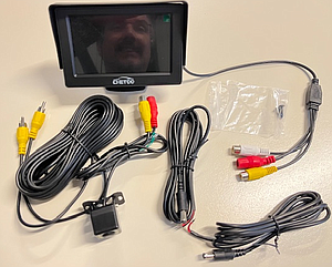car backup camera system/achteruitrij camera