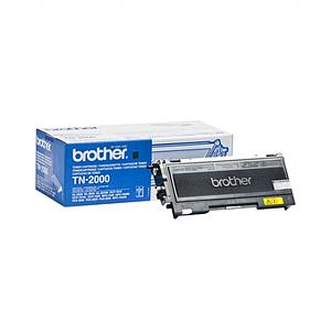 TN2000 - Zwart - origineel - tonercartridge - voor DCP-7010. 7025. MFC-7225. 7420. 7820: FAX-28XX. 2920: HL-20XX: IntelliFAX 29