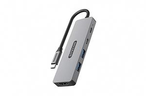 SITECOM 5IN1 USB-C PD MULTIPORT ADAPTER