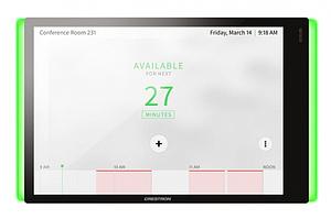 7" Room Scheduling TouchScreen LB BK
