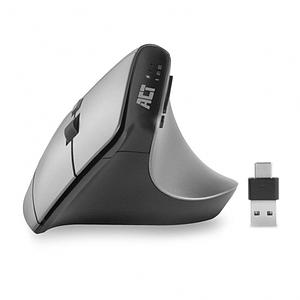 ACT ERGONOMIC BLUETOOTH & WIRELESS MOUSE