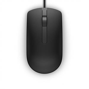Dell Optical Mouse-MS116 - Black - Retail box