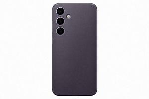 SAMSUNG Vegan Leather Case S24+ Dark Violet