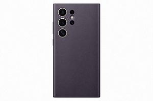 SAMSUNG VEG LEATHER CASE S24 ULTRA D VIO