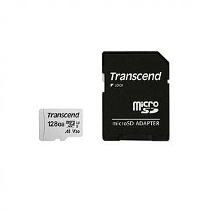 TRANSCEND 128GB UHS-I U3A1 microSD with Adapter