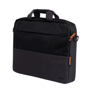 TRUST LISBOA 16" LAPTOP BAG - BLACK