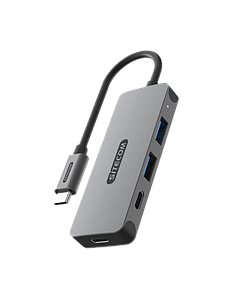 USB-C to 2x USB-A + 2x USB-C Hub