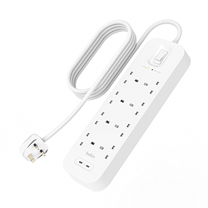BELKIN Surge Protection USB-C 8 Outlets Dual USB C 30w PD