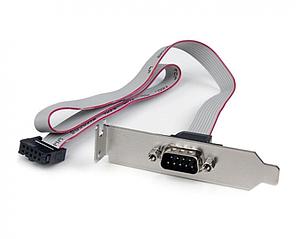 DB9 Serial Port Bracket Header PLATE9M16LP