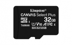 Kingston 32GB micSDHC 100R A1 C10 w/o ADP UFM KI