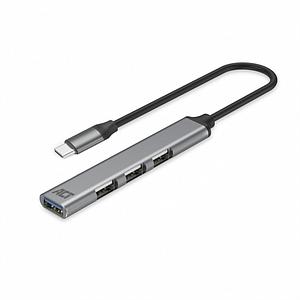 ACT USB-C HUB, 3X USB-A 2.0 AND 1X USB-A