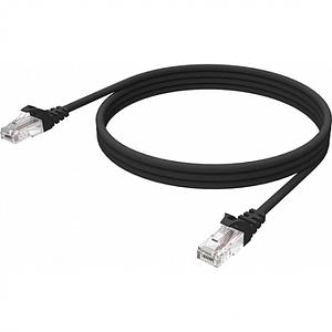 VISION 1m Black CAT6A STP cable