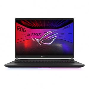 Asus ROG Strix SCAR 18 G835LX-SA008W,18inch 2.5K,Core Ultra 9 275HX,2TB PCIe NVMe SSD,64GB, RTX 5090 24GB , W11 Home, Zwart