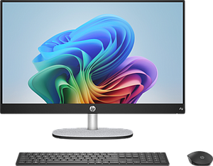 hp aio 24-cr2004nb, 23.8" FHD Antiglare IPS, INTEL Core Ultra5 225U, 16gb, 512gb ssd PCIe NVMe, UMA, wifi6, W11 PLUS, WHITE