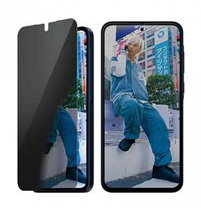 PanzerGlass Privacy Ultra-Wide Fit Glass - Clear - voor Samsung Galaxy A36 5G