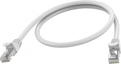 VISION 0.5m White CAT6A STP cable