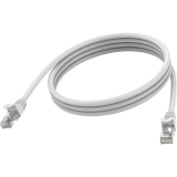 VISION 1m White CAT6A STP cable