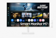 SAMSUNG SMART MONITOR M70F 32" 4K USB-C (90W) - WHITE