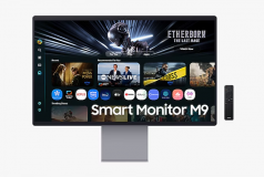 SAMSUNG SMART MONITOR M70F 32" 4K OLED - WHITE